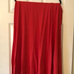 Coral 2XL LuLaRoe Maxi Skirt